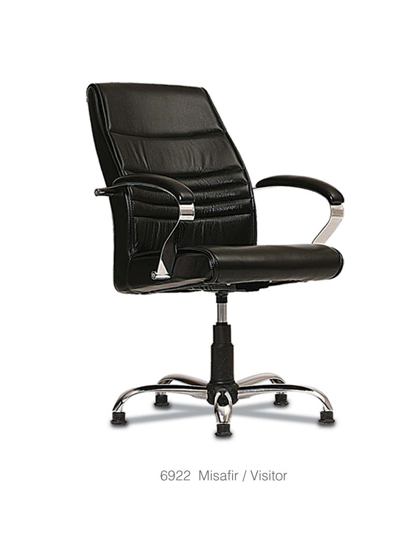 Hilarion Krom Misafir Ofis Koltuğu