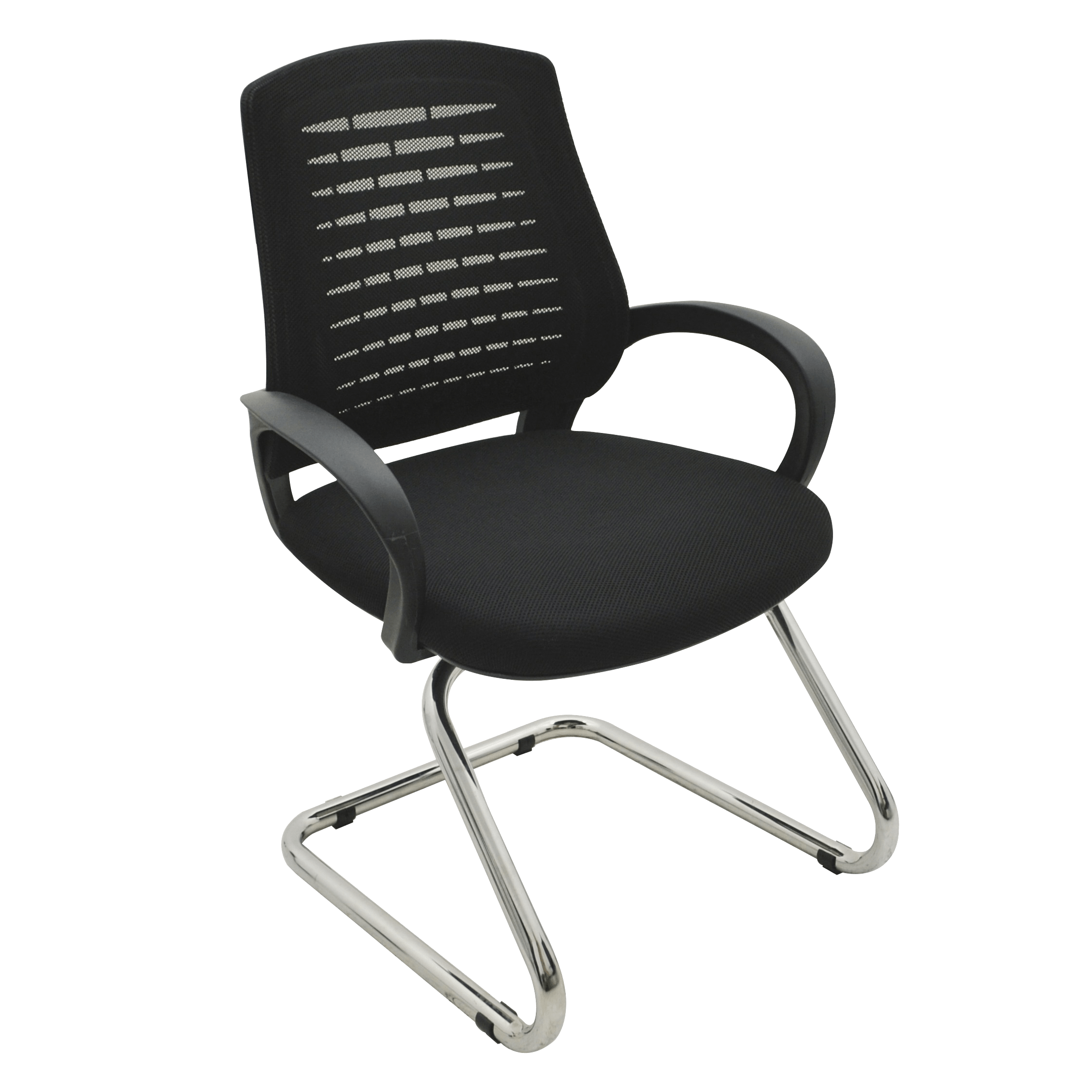 Penelope U Ayak Bekleme Krom Ofis Koltuğu