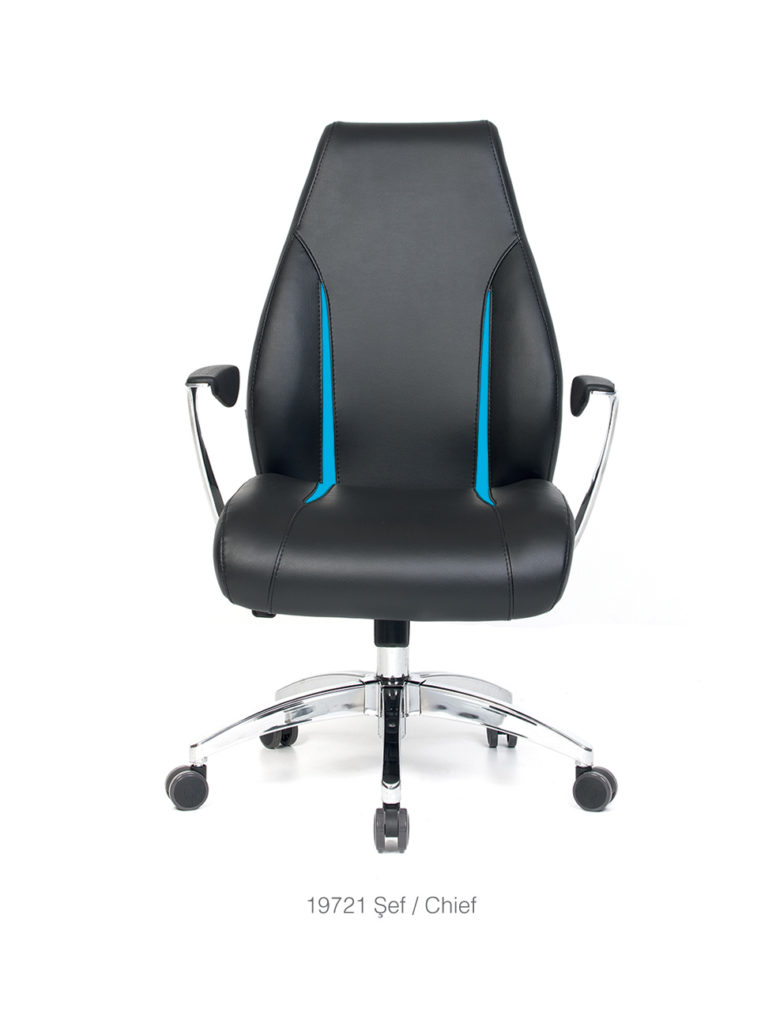 Rhoda Krom Şef Ofis Koltuğu Vizyon Sandalye